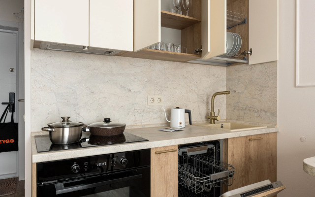 Апартаменты Студия KeyGo #1059 меньше шума, больше света