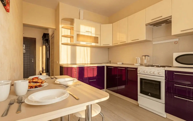 Апартаменты с видом с 70 метров, который сведет с ума  Панорамный балкон Lounge зона