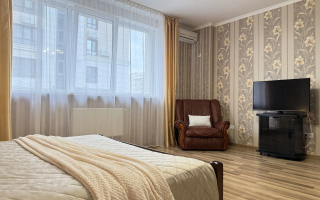 Квартира КакДома 1-к Парковая 14а-30 у пляжа в Севастополе