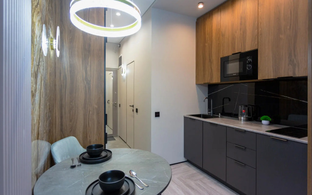 Апартаменты Современная студия 17м 1 кровать