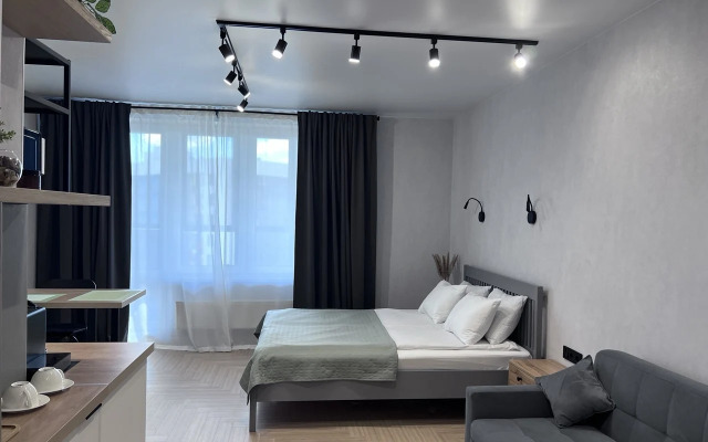 Квартира Стильная новая студия рядом с метро