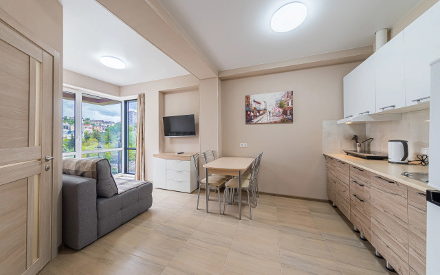 Квартира ЖК "Мадрид" 081. Мамайка. Видовая однокомнатная с балконом (Trustcontrol)