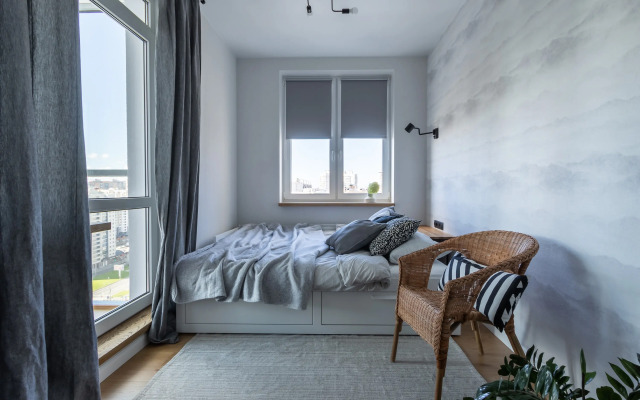 Апартаменты с видом на Лахта-центр