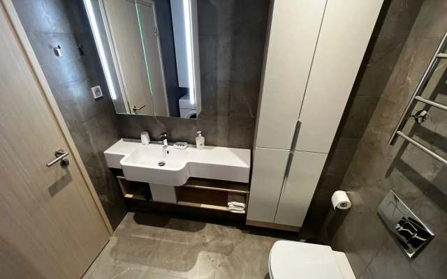 Студия уютная 1 минута до метро Технопарк