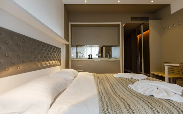 Apartamenty Deluks s vidom na more v komplekse Alliance Palace Batumi