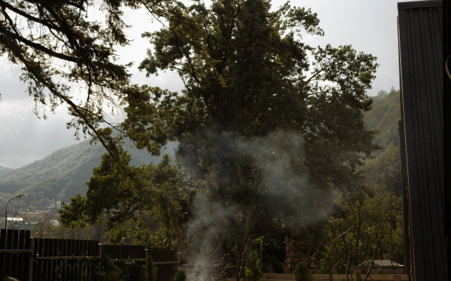 Гостевой дом Экосказка с видом на горы