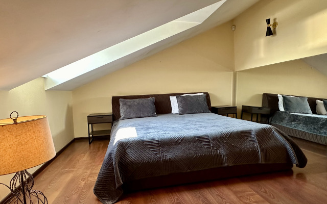 Апартаменты Двухкомнатная Студия с Видом на Санкт-Петербург!