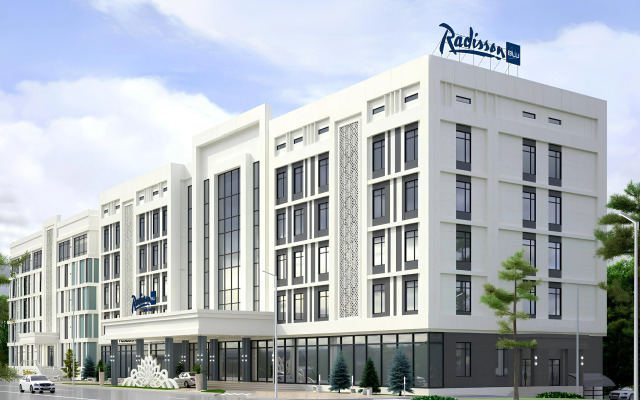 Отель Radisson Blu Hotel, Almaty Airport