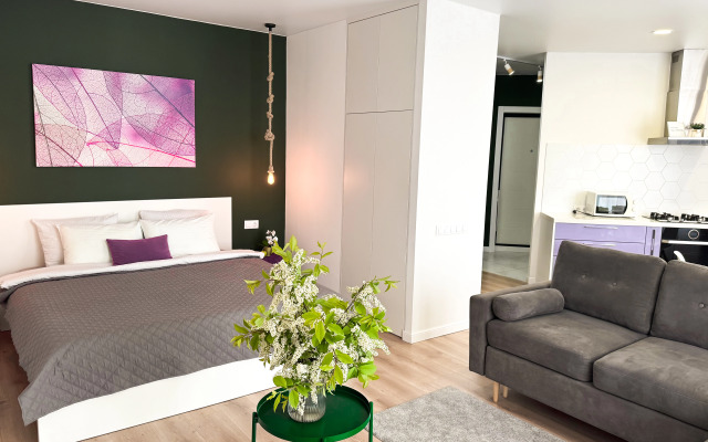 Dizaynerskie apartamenty u Parka Pobedy Flat