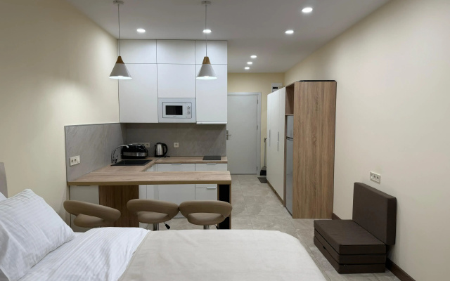 Apartamenty na plaze s vidom na more Bambo Bic Cihisdziri