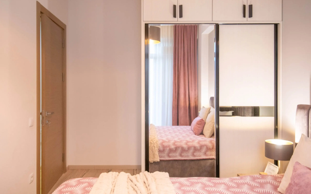 Апартаменты with Two Balconies & Views