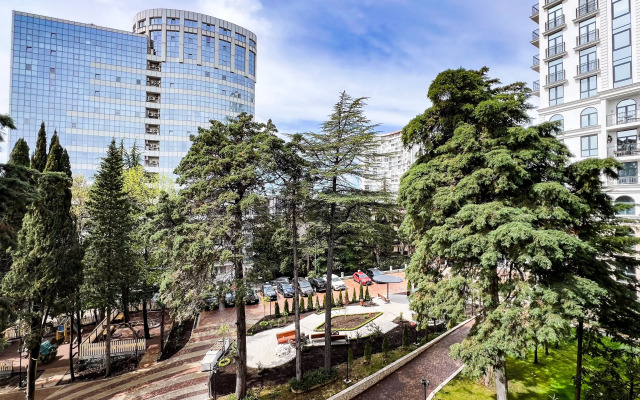 Pokrovskij park Dvuhmestnyj standart s vidom vo dvor Apartment