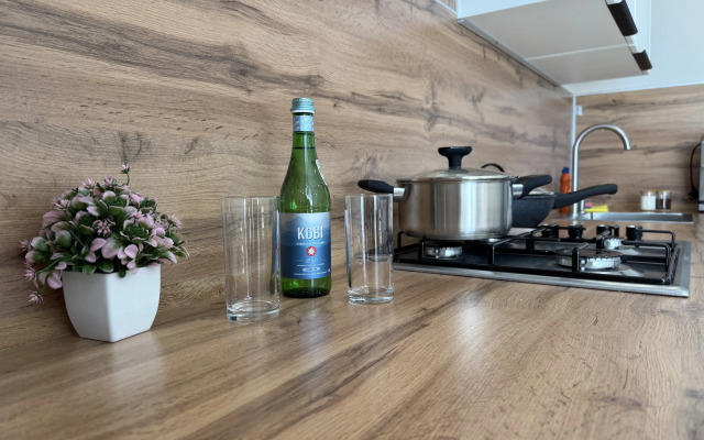 Квартира Современная однокомнатная сети PanApartments для Вашего уюта