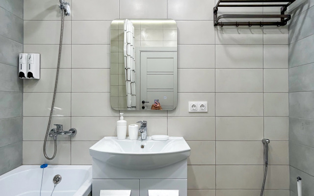 Квартира современная на трех гостей рядом с центром