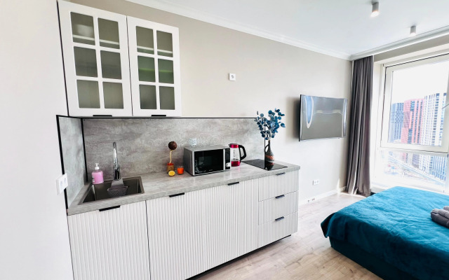 Апартаменты студия на Новоостаповской 20