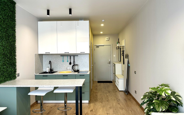 Studiya u Metro Avtovo Apartments