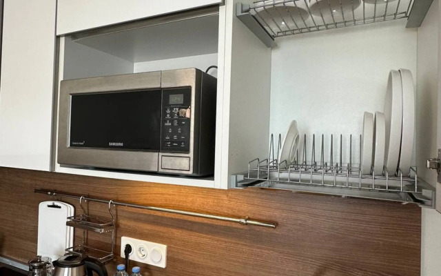 Апартаменты Стильная студия Riva на 21 этаже