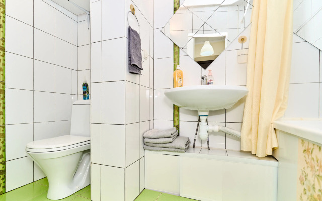 Квартира светлая Евродвушка с тремя отдельными спальными местами