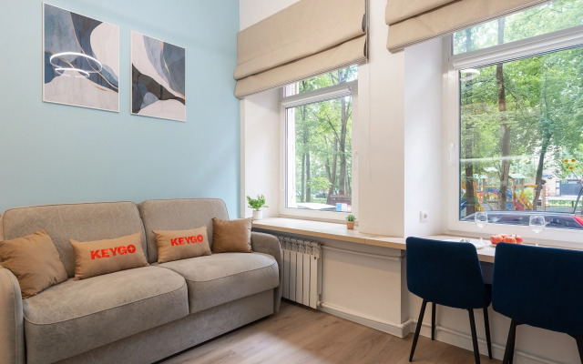 Апартаменты KeyGo 1012 Студия Рядом с Парком Сокольники