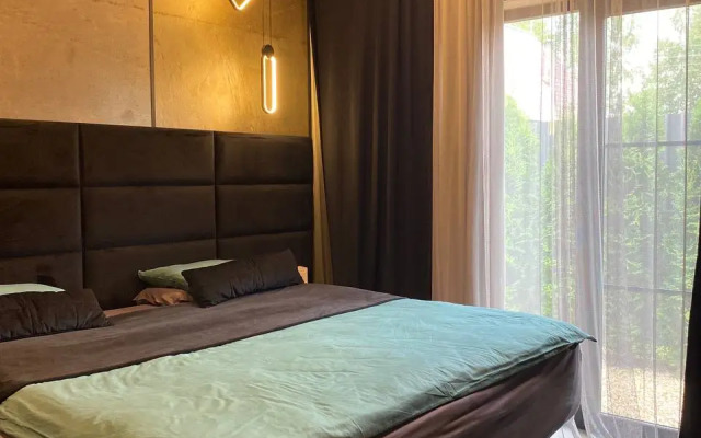 Вилла стильная с умным домом сауной и чаном