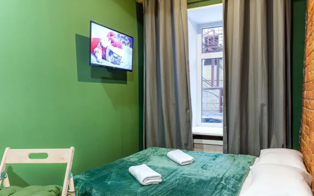 Apartamenty ROOMSTAY metro Vasileostrovskaya s vidom vo dvor