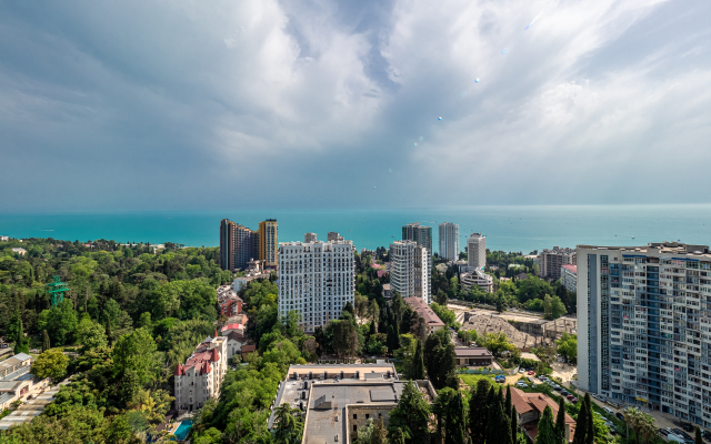 Dizaynerskaya S Vidom Na More I Dendrariy Flat