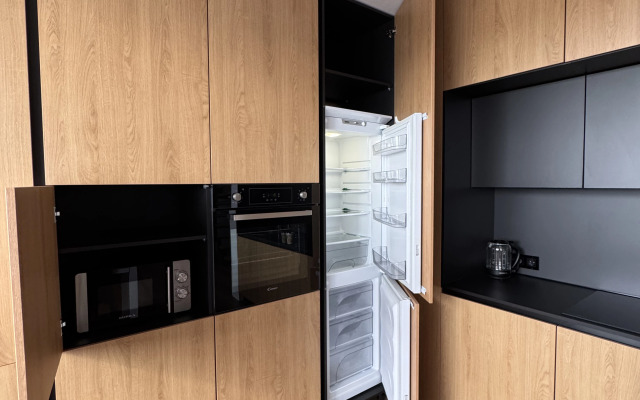 Апартаменты Двухуровневая студия с захватывающим видом на город