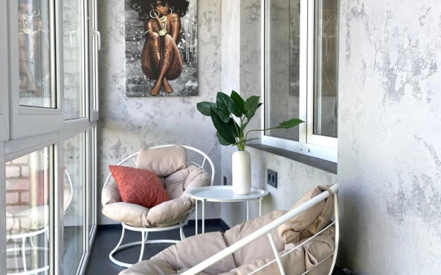 Апартаменты Стильные с Панорамным Видом