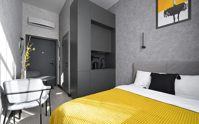 V Zhk Park Side V Monokhromnom Stile 4 Apartment