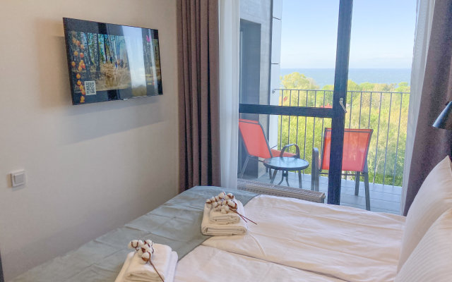 Апартаменты Сан Сити 10 с видом на море