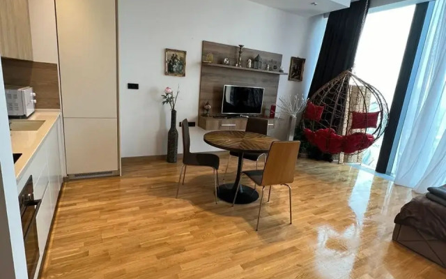 Studiya S Kachelyyu V Moskva-Siti Neva Towers Apartments