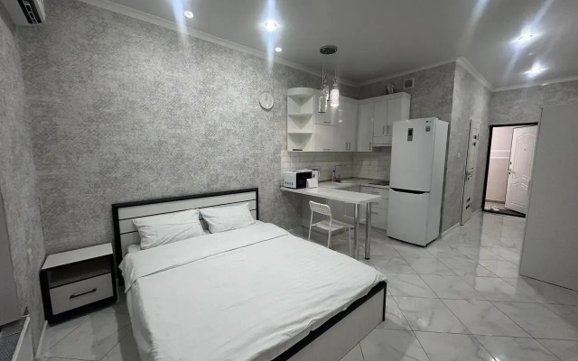 Квартира студия в светлых тонах