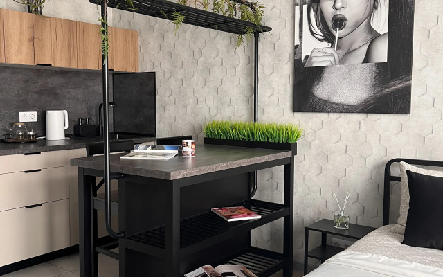 Novaya Loft Studiya Ryadom s Metro Flat