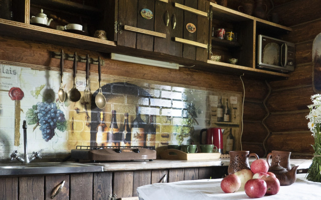 Частный дом эко с русской баней Медвежье Урочище