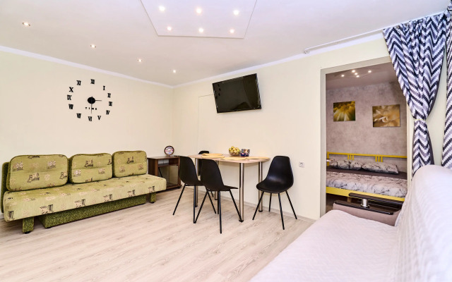 Квартира светлая Евродвушка с тремя отдельными спальными местами