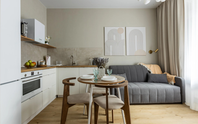 Квартира Стильная дизайнерская 1к-квартира