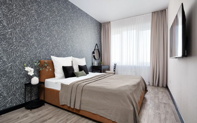 Квартира Дизайнерская 1к Рядом с Метро и Аквапарком