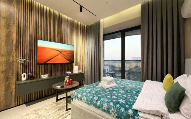 Апартаменты Современная Стильная Студия с Видом на Tashkent City