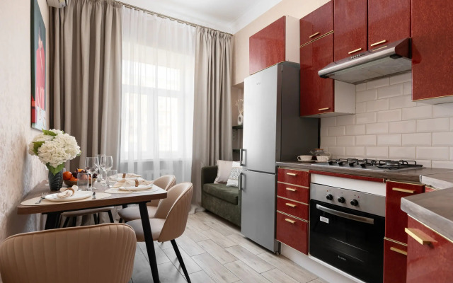 Квартира GM Apartments Легендарная Двушка на Тверской у Садово-Триумфального Сквера