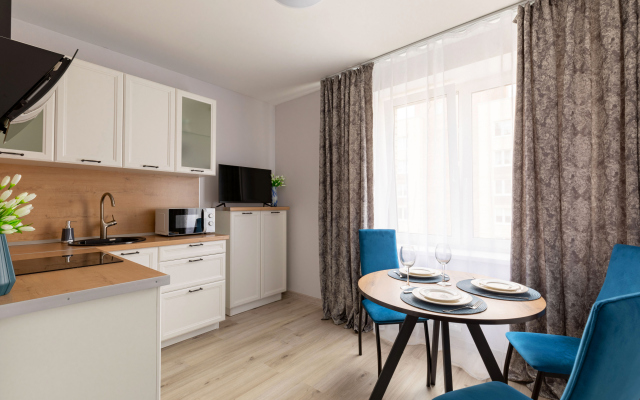 Апартаменты Живи в Курортном однокомнатная квартира Садовая 90