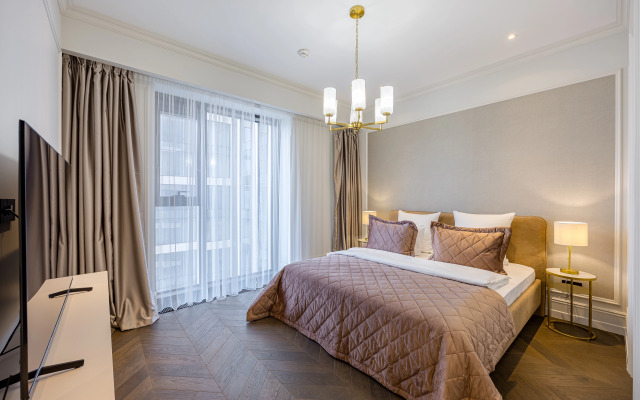 3kh komn. Na Poklonnoy 9 Apartments