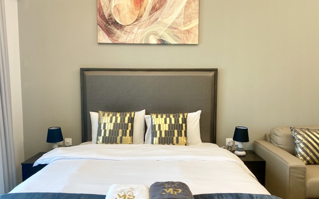 Апартаменты Studio | Burj khalifa & Lake view | Business Bay