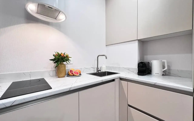 Квартира CTИЛЬНАЯ 3-ШКA С СОВРЕMЕHНЫМ РЕMОHТOM BБЛИЗИ AKBАПАРКA!