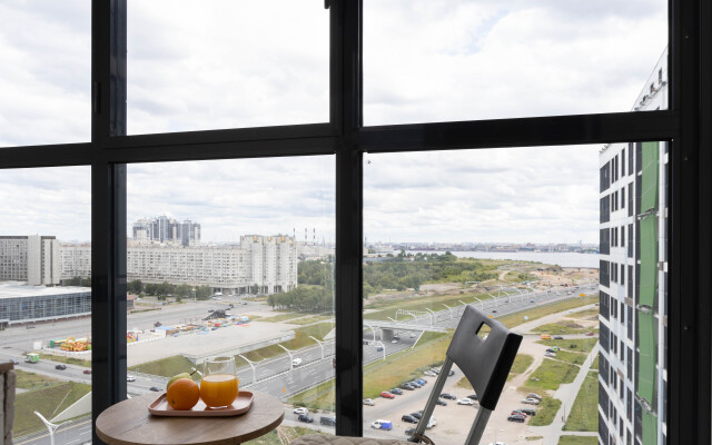 Апартаменты с Видом на Реку Нева