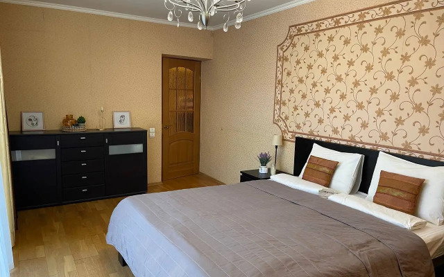 Dvuhkomnatnaya s saunoj u Verhnego ozera Flat