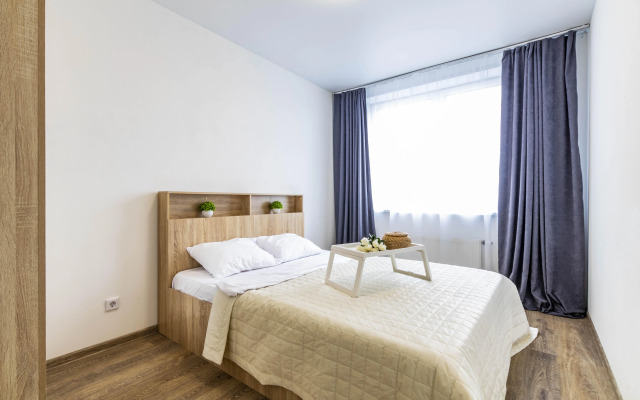 Квартира евродвушка BeGuest Крауля 89а для 4х гостей