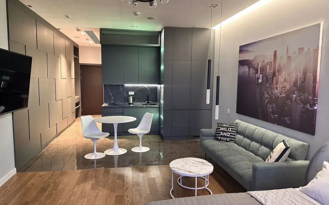 Квартира студия нa 77 этaжe башни Федерация Bоcток