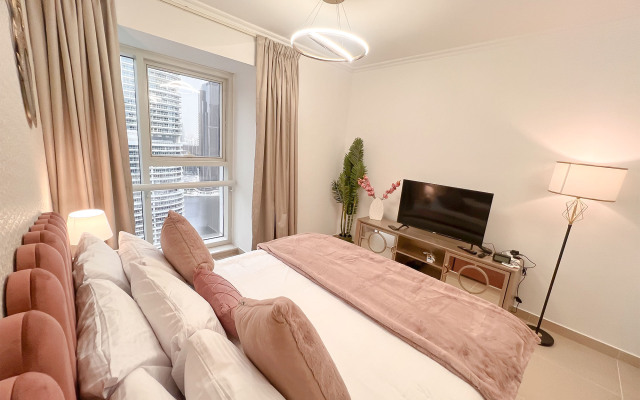 Апартаменты Cosmos Living Cozy Studio Near Dubai Marina