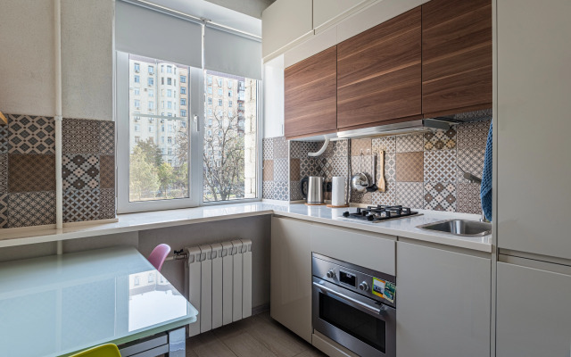 Flat Inn ryadom s metro Frunzenskaya na Komsomol'skom prospekte Apartments
