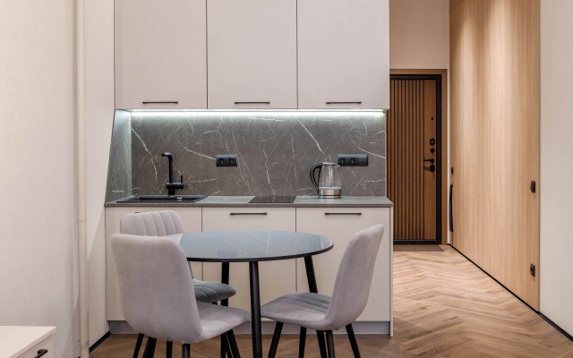 Апартаменты Светлана Парк ApartAmore с кухней